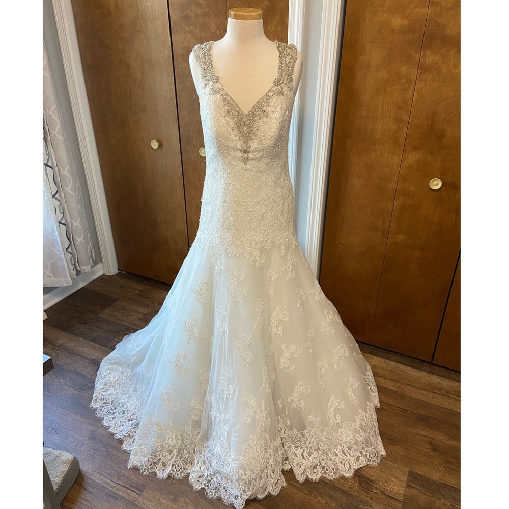 Kenneth Winston Wedding Dress Private Label by G |Style 1572 | Size 18
